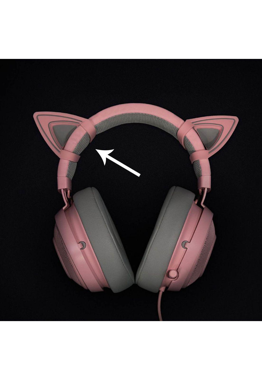 Orejas Kitty Razer Para Audifonos Kraken Quartz-2