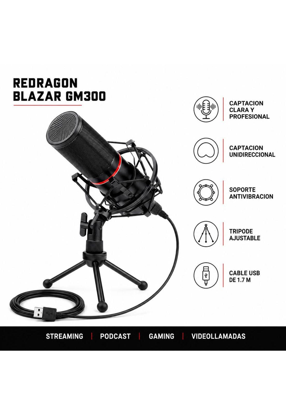 Micrófono Profesional Condensador USB  Blazar GM300-6