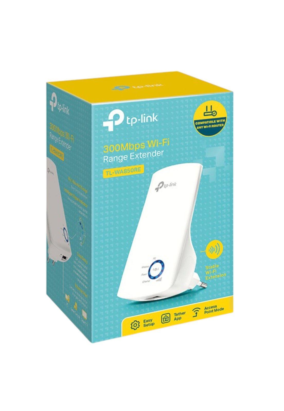 Repetidor Wifi Inalámbrico Tp-Link 300Mbps TL-WA850RE-6