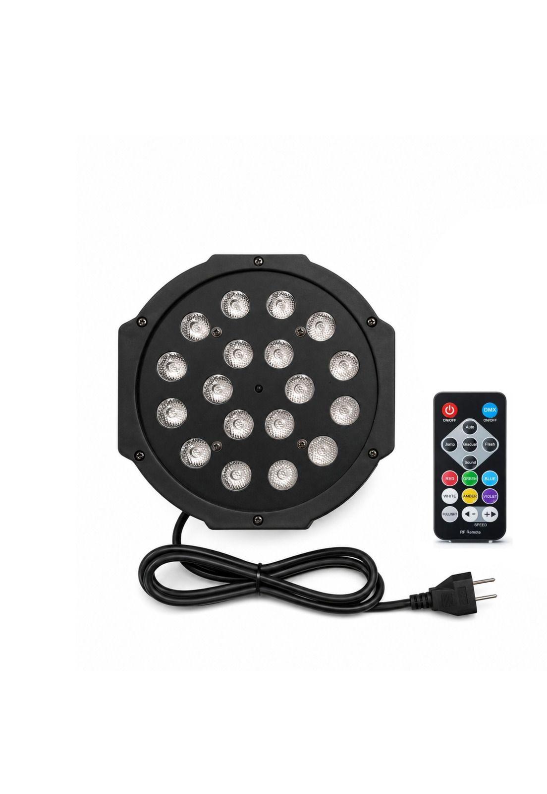 Luces DJ para Fiestas LED Ritmicas RGB High Power DMX-7