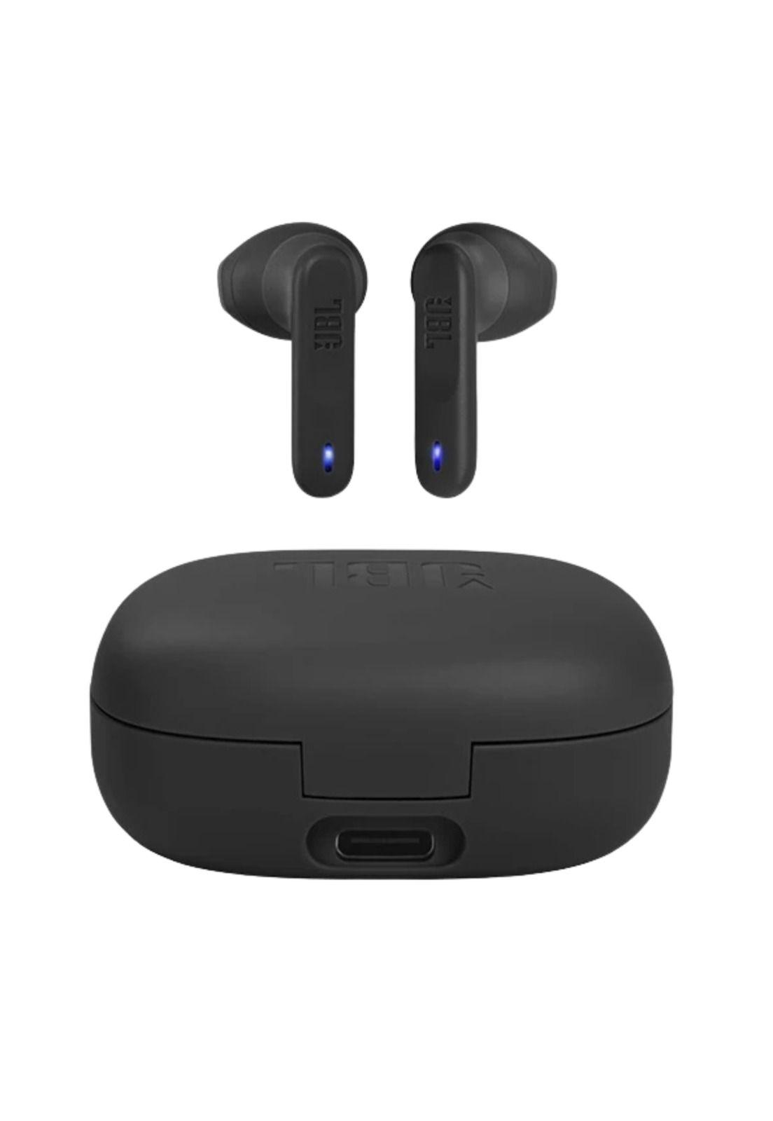 Audífonos Bluetooth JBL Wave Flex Black 32Hrs Deep Bass IP54-3