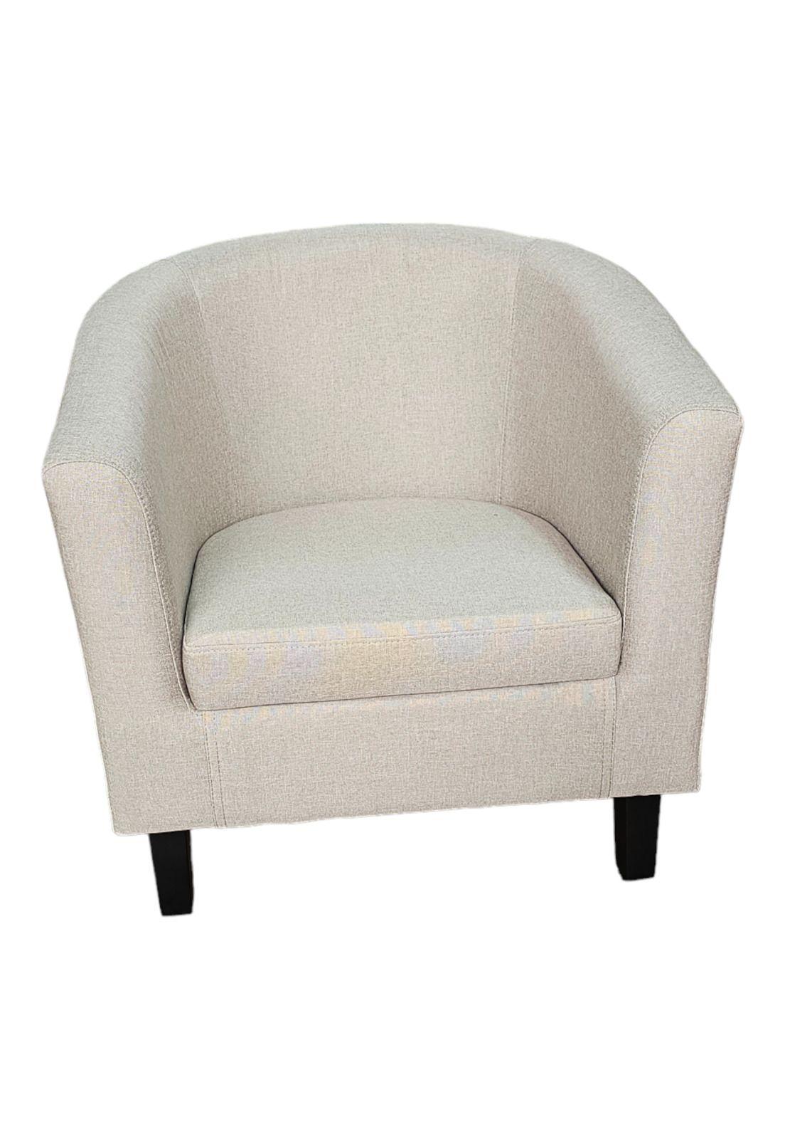 Poltrona Moderna de Descanso Individual Deluxe Gris-4