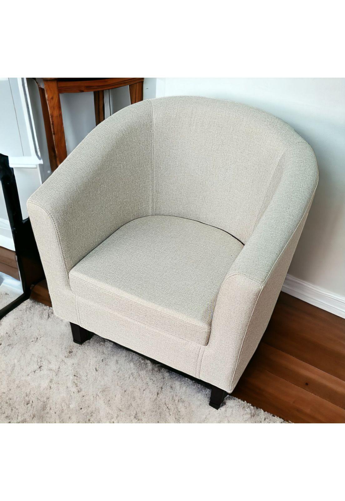 Poltrona Moderna de Descanso Individual Deluxe Gris-9
