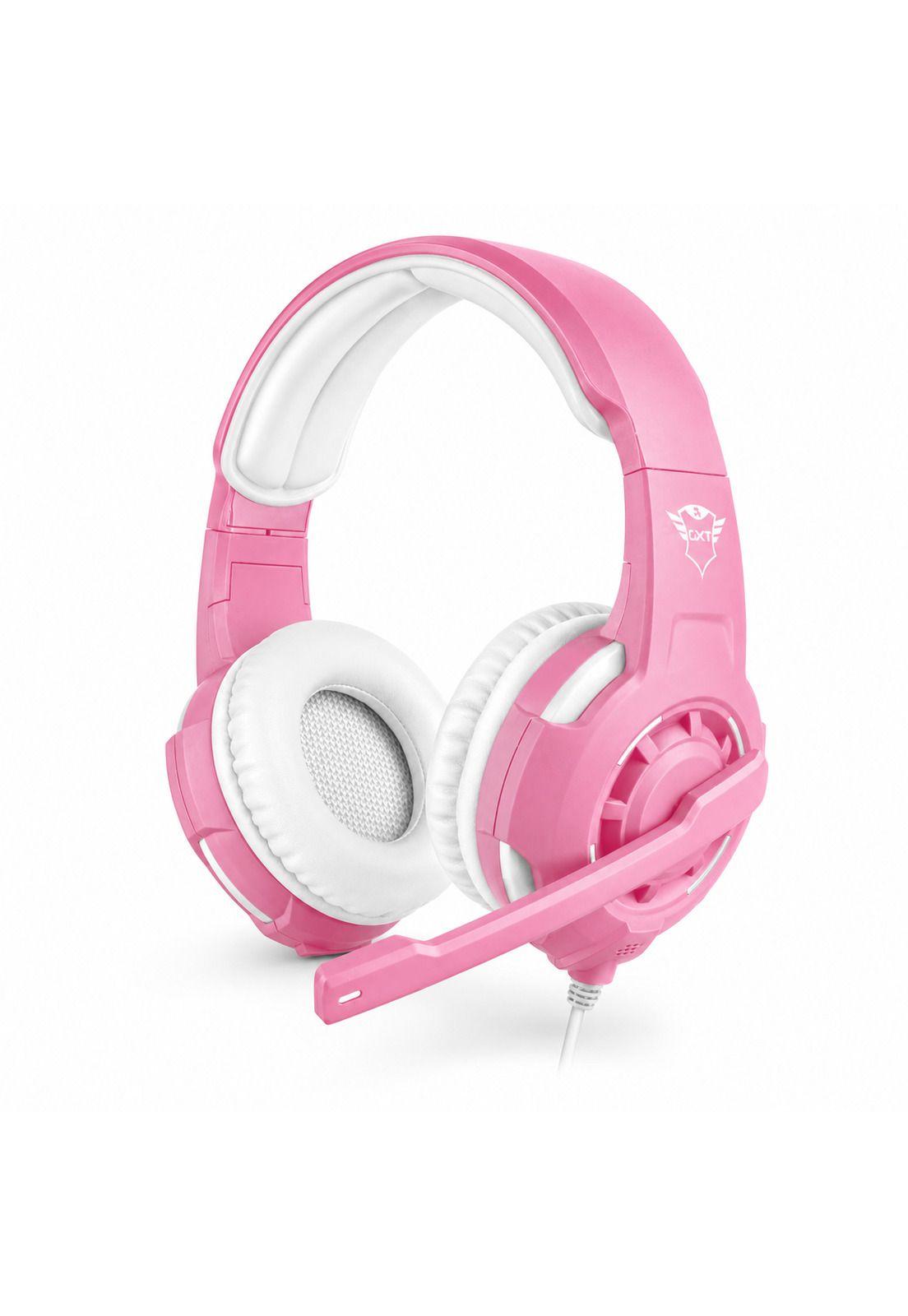 Audifonos Gamer Rosados Trust Radius Gxt 310 Multiplataformas-3