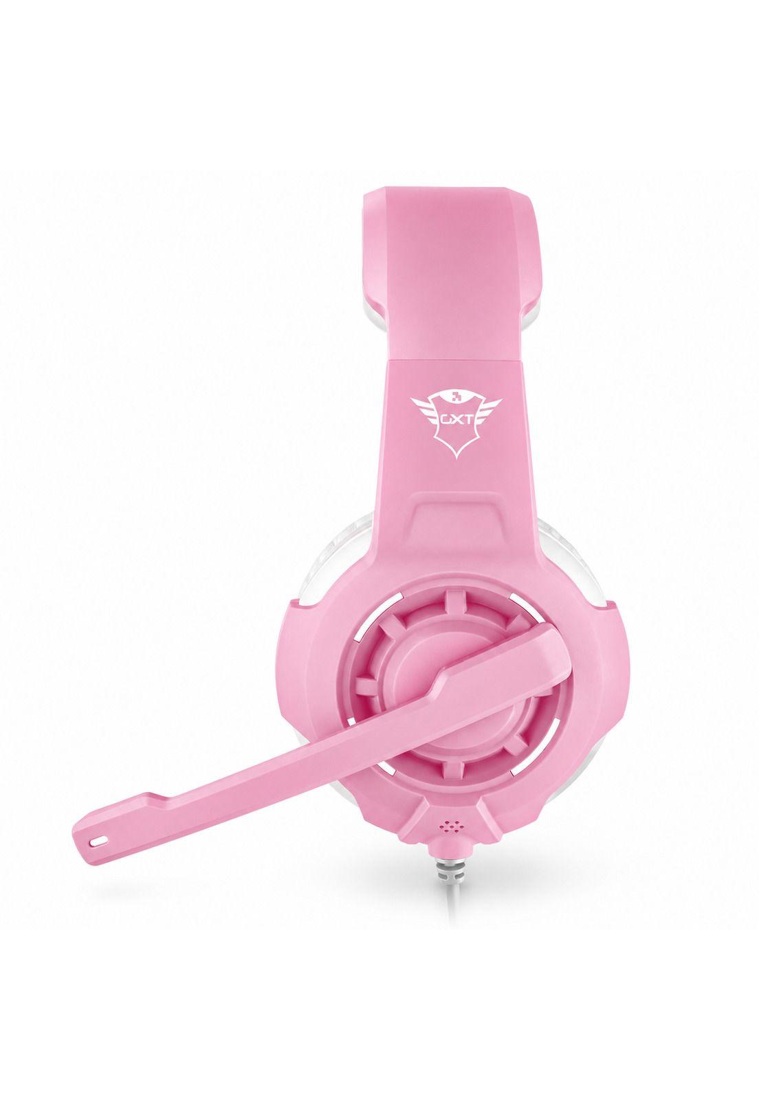 Audifonos Gamer Rosados Trust Radius Gxt 310 Multiplataformas-4