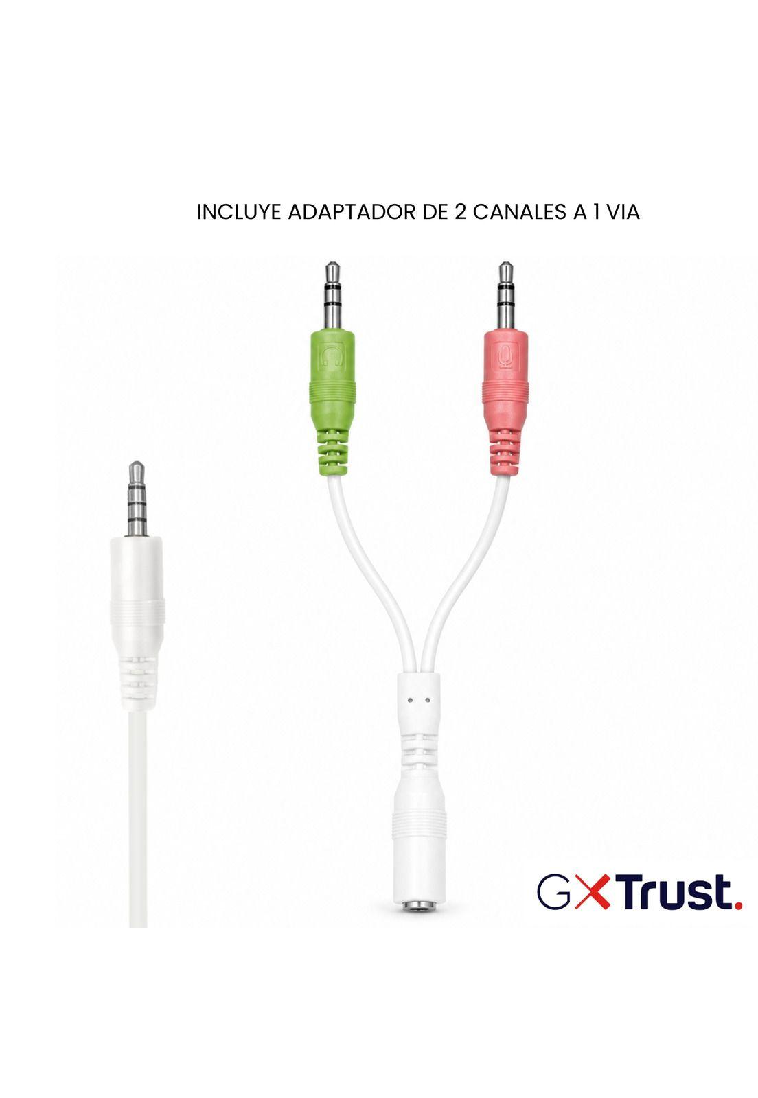 Audifonos Gamer Rosados Trust Radius Gxt 310 Multiplataformas-7