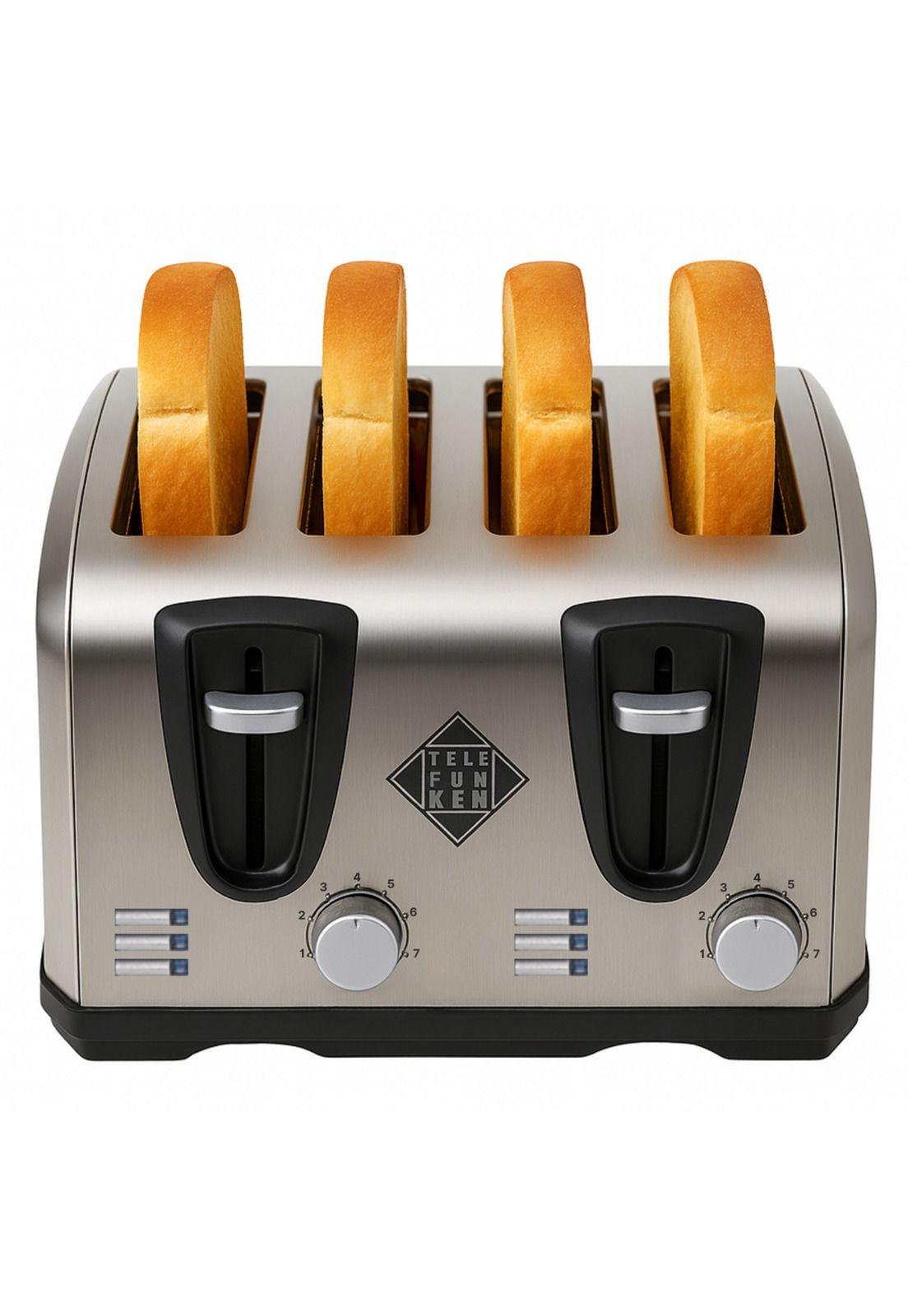 Tostador Eléctrico Doble  (4en1) Easy Toast Pro Inox 1450W-0