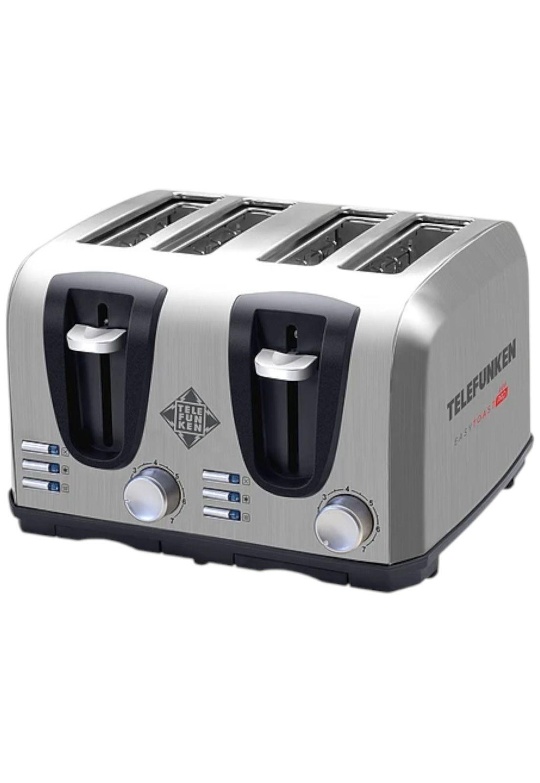 Tostador Eléctrico Doble  (4en1) Easy Toast Pro Inox 1450W-5