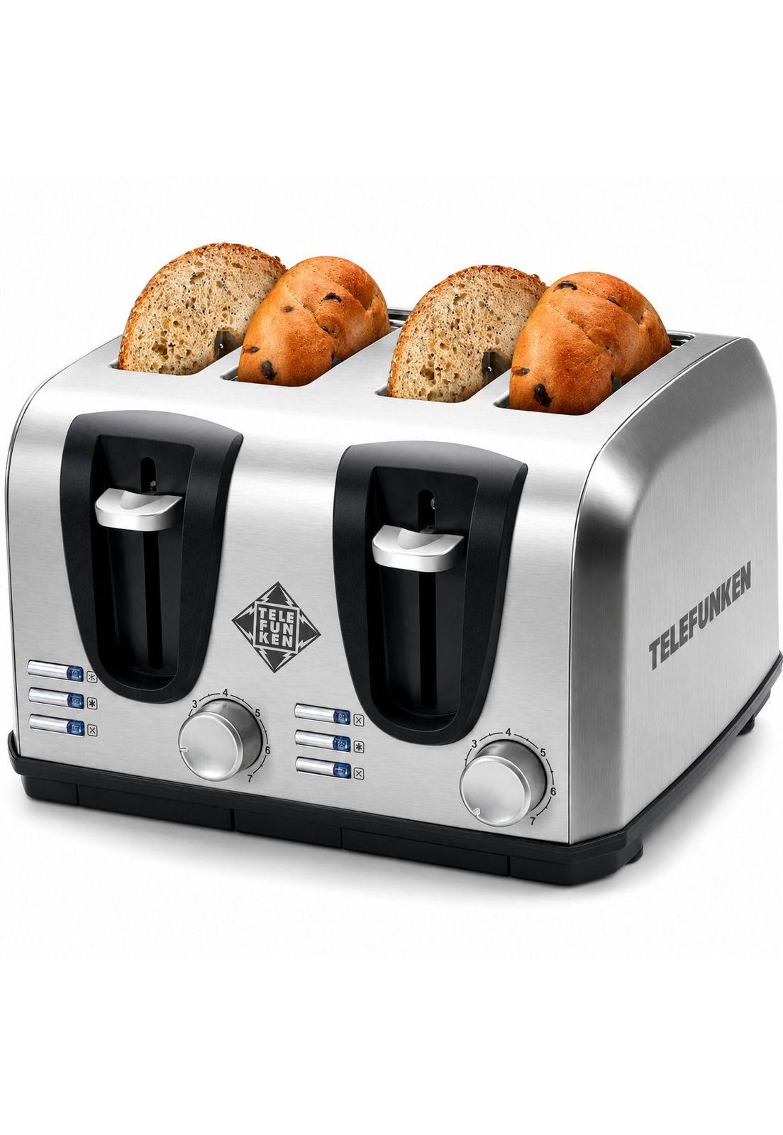 Tostador Eléctrico Doble  (4en1) Easy Toast Pro Inox 1450W-2