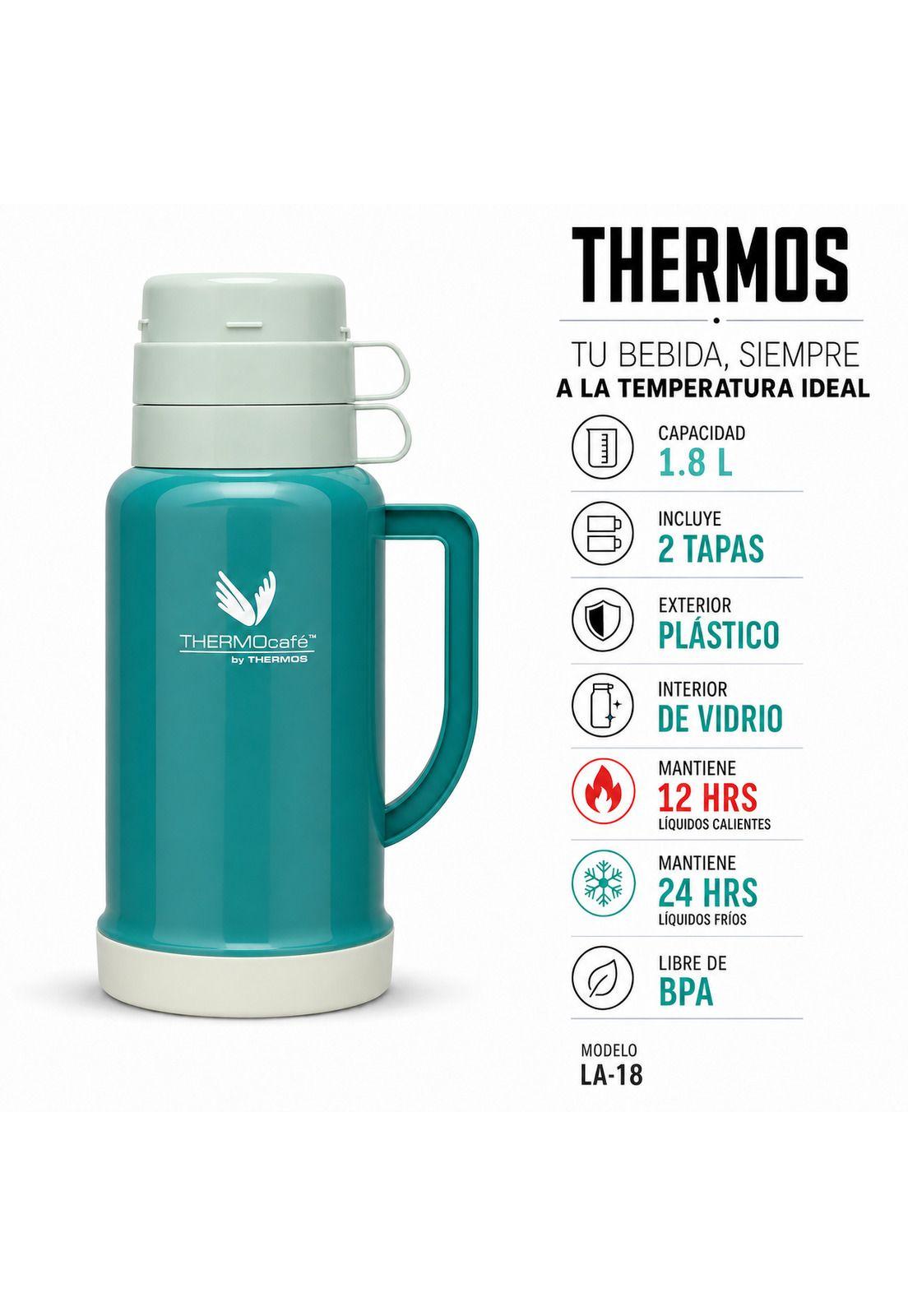 Termo para Liquidos Thermos  1.8L Verde 12H/24H-7