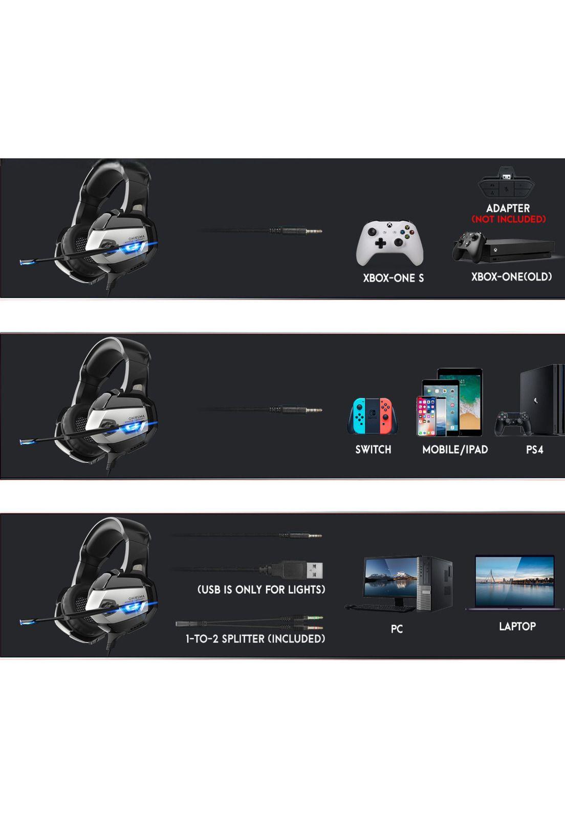 Audifonos Gamer DGX Killmonger Multiplataformas-4