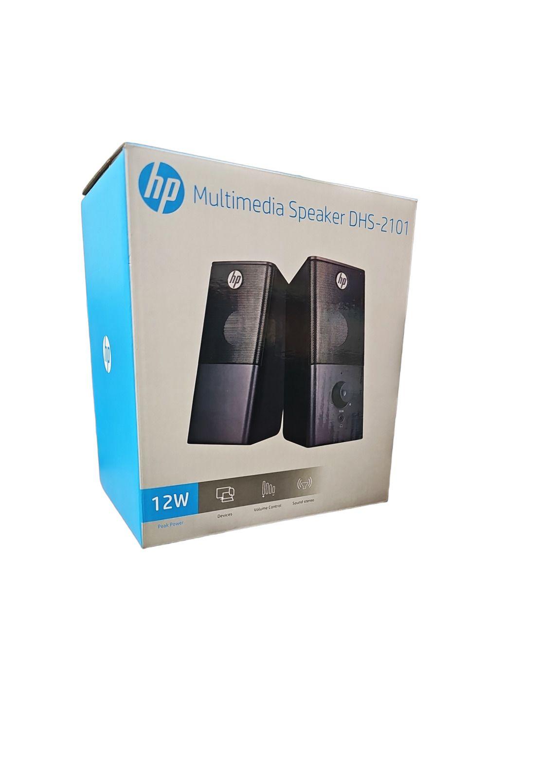 Parlantes De Escritorio USB HP 12W Multimedia DHS-2101Black-9