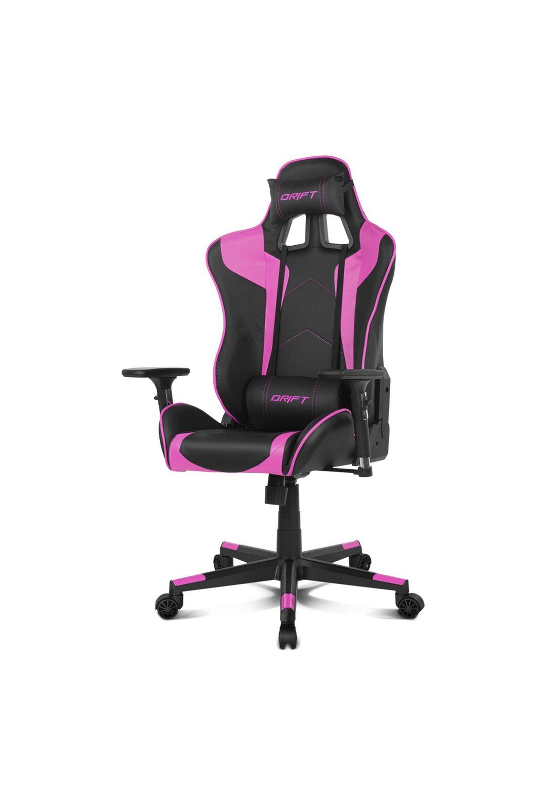 Silla Gamer Rosada Drift Dr-300 Premium Pack Edition-2
