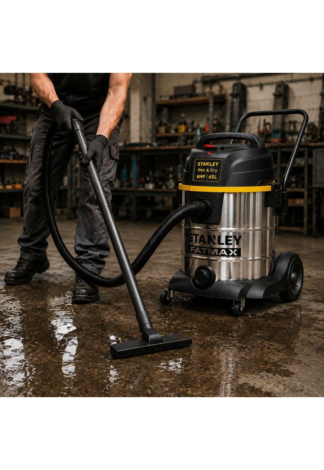 Aspiradora Profesional FATMAX Wet & Dry 45L Inox Line-7