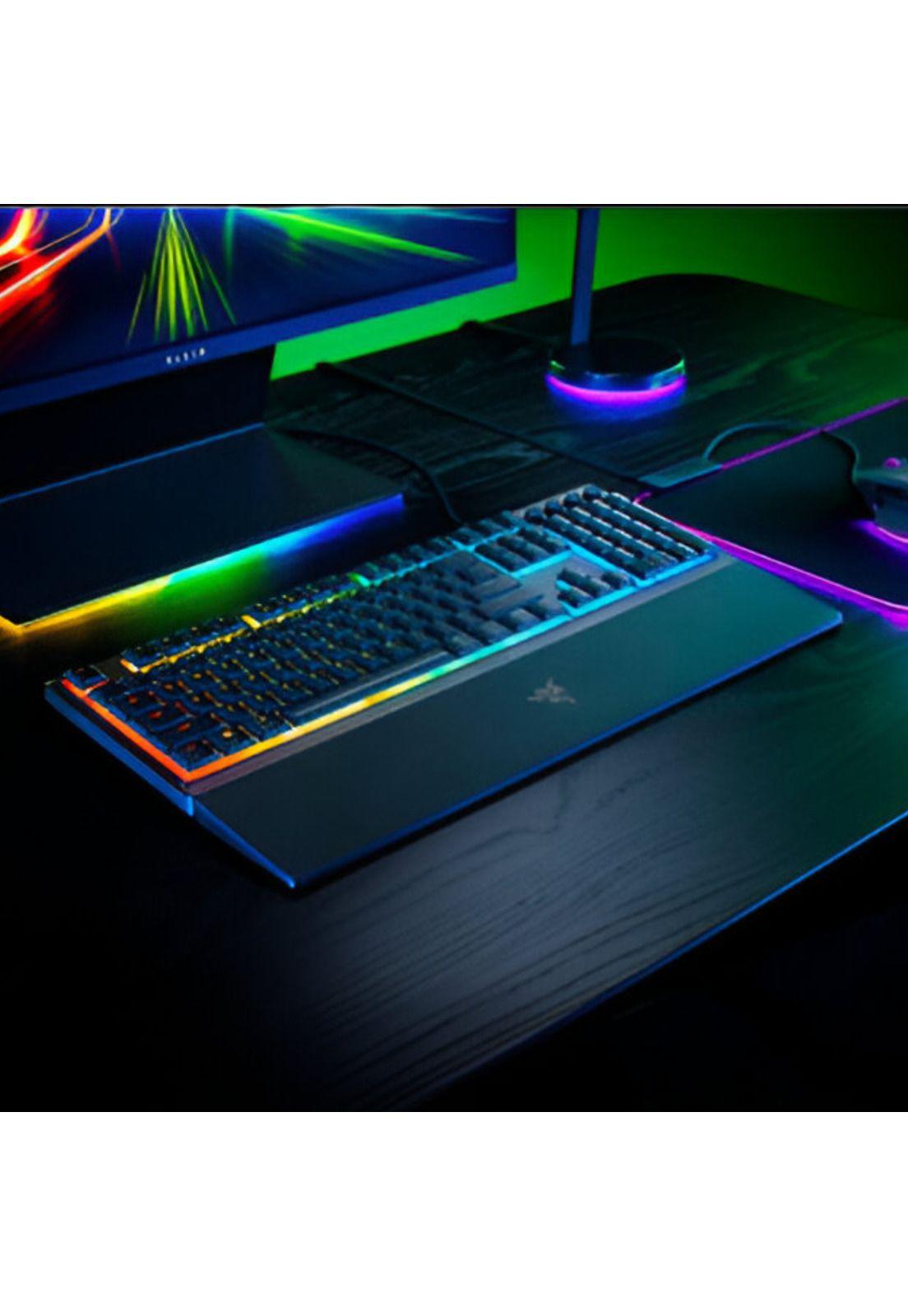 Teclado Gamer Razer Ornata V3 RGB con Apoya Muñecas Español-6