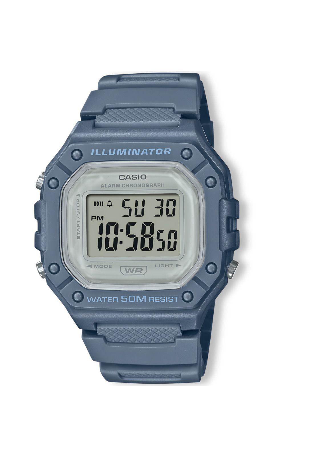 Reloj Casio de Hombre W-218HC-2AVDF Celeste-0