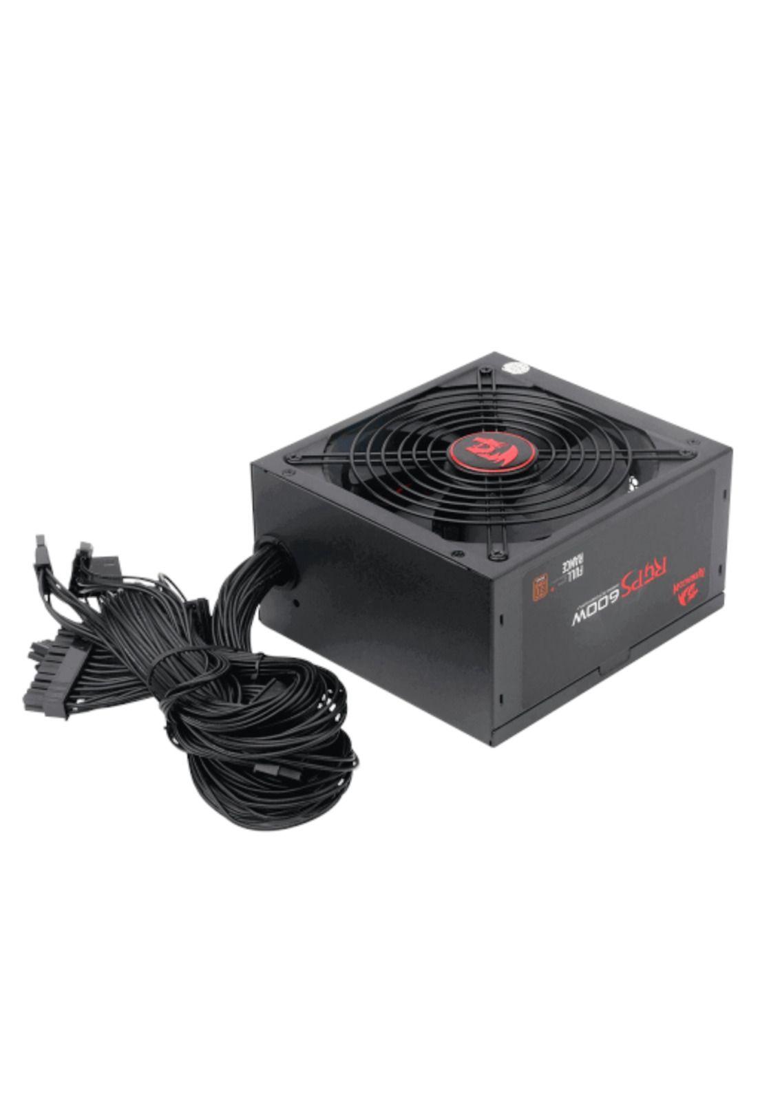 Fuente De Poder Gamer Redragon 600W 80 Plus Ultra Estable-5
