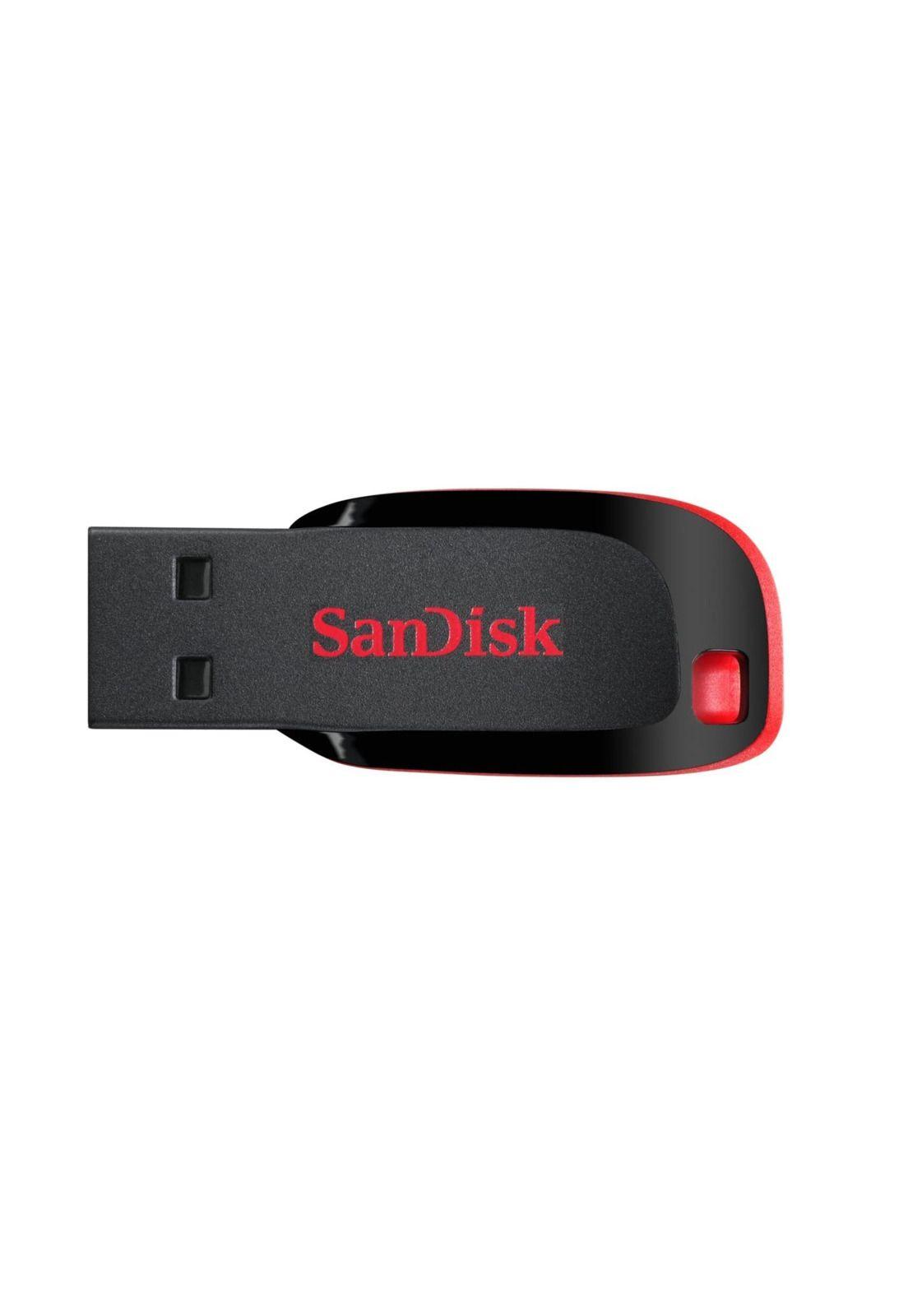 Pendrive Sandisk 128 GB Cruzer Blade USB 2.0 Flash Drive Z50-2