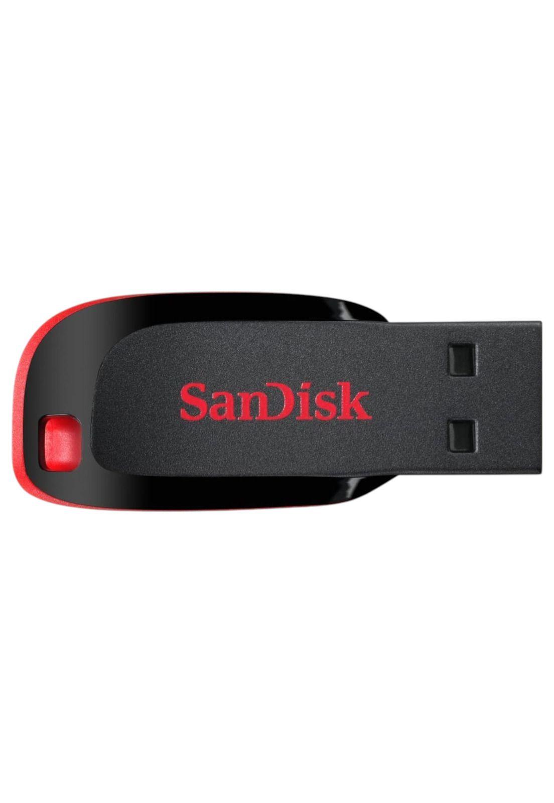 Pendrive Sandisk 128 GB Cruzer Blade USB 2.0 Flash Drive Z50-2