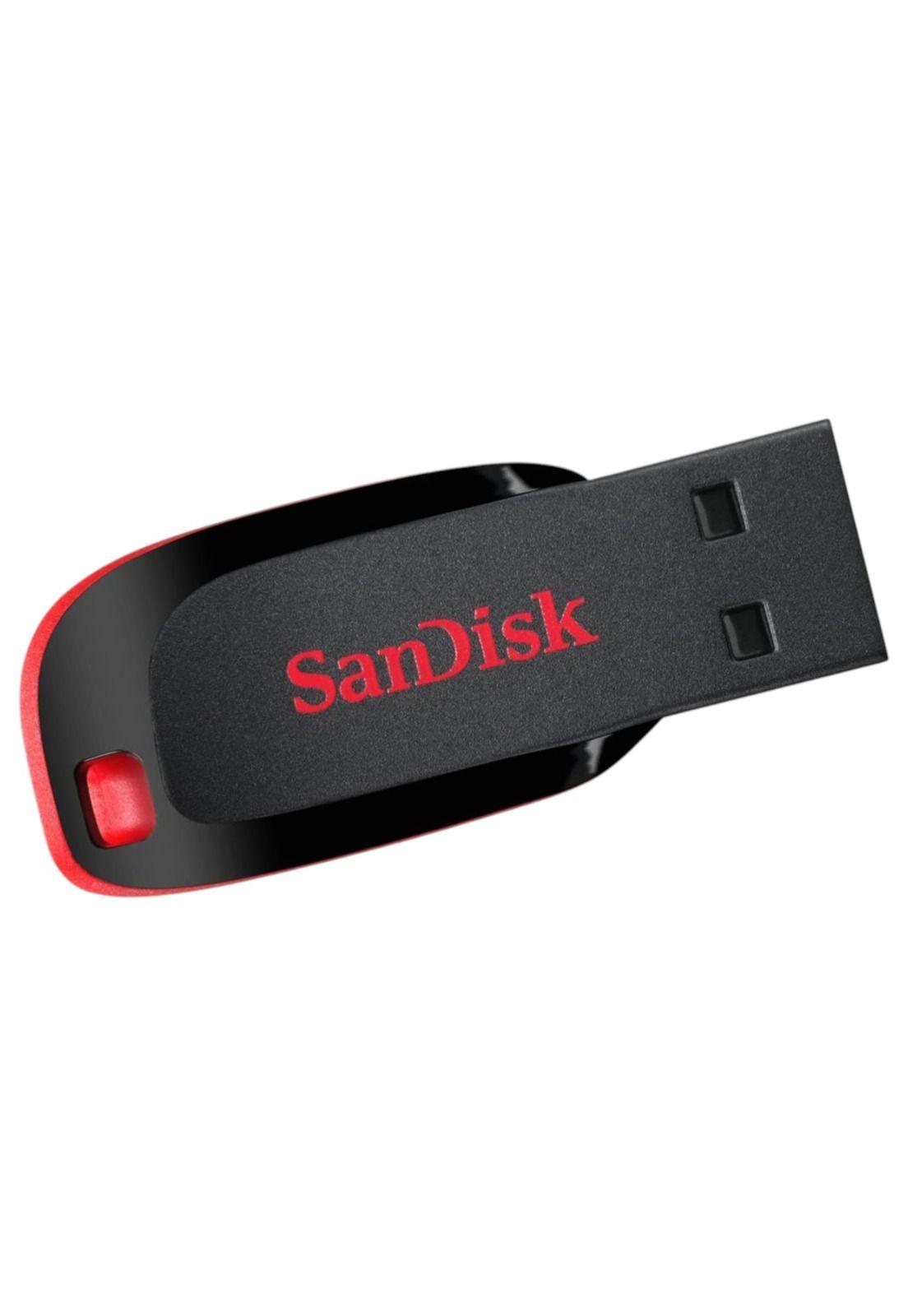 Pendrive Sandisk 128 GB Cruzer Blade USB 2.0 Flash Drive Z50-4