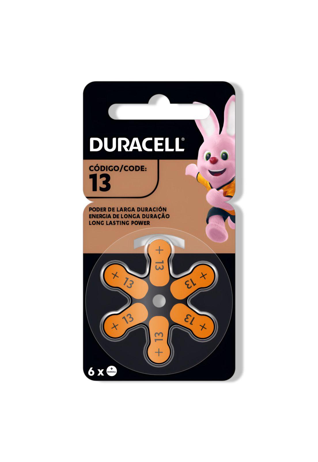 Pila Duracell 13 de Audiología de Larga Duración (Pack de 6)-5