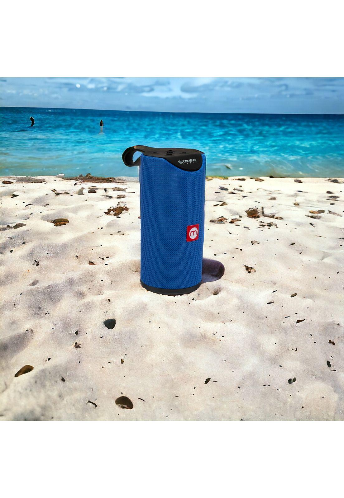 Parlante Portátil Bluetooth Waterproof Monster P450 Azul-1