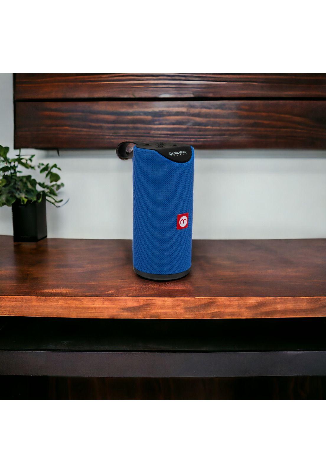 Parlante Portátil Bluetooth Waterproof Monster P450 Azul-5