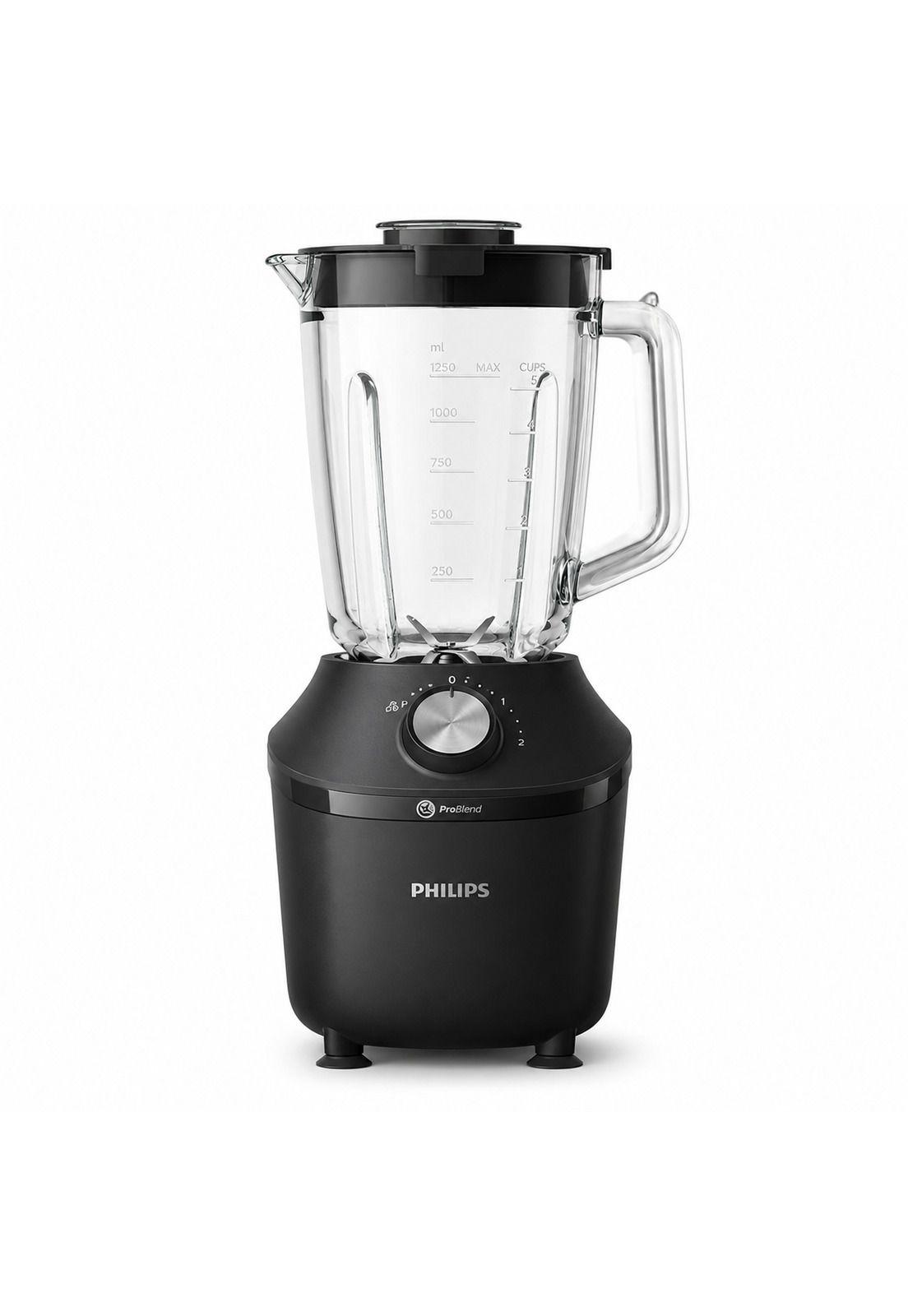 Licuadora Philips 600W con Jarra de Vidrio Problend HR2291-1