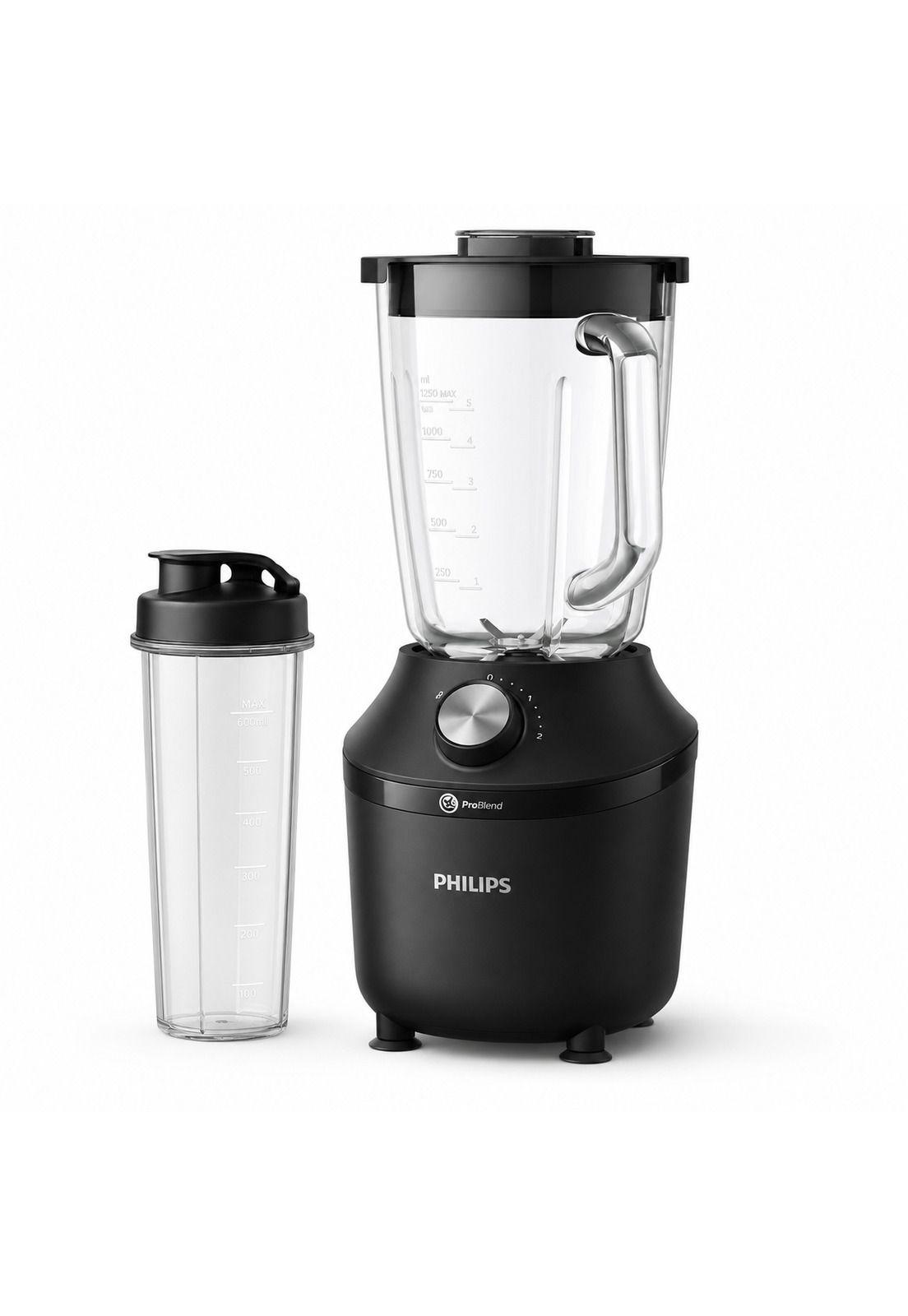 Licuadora Philips 600W con Jarra de Vidrio Problend HR2291-2