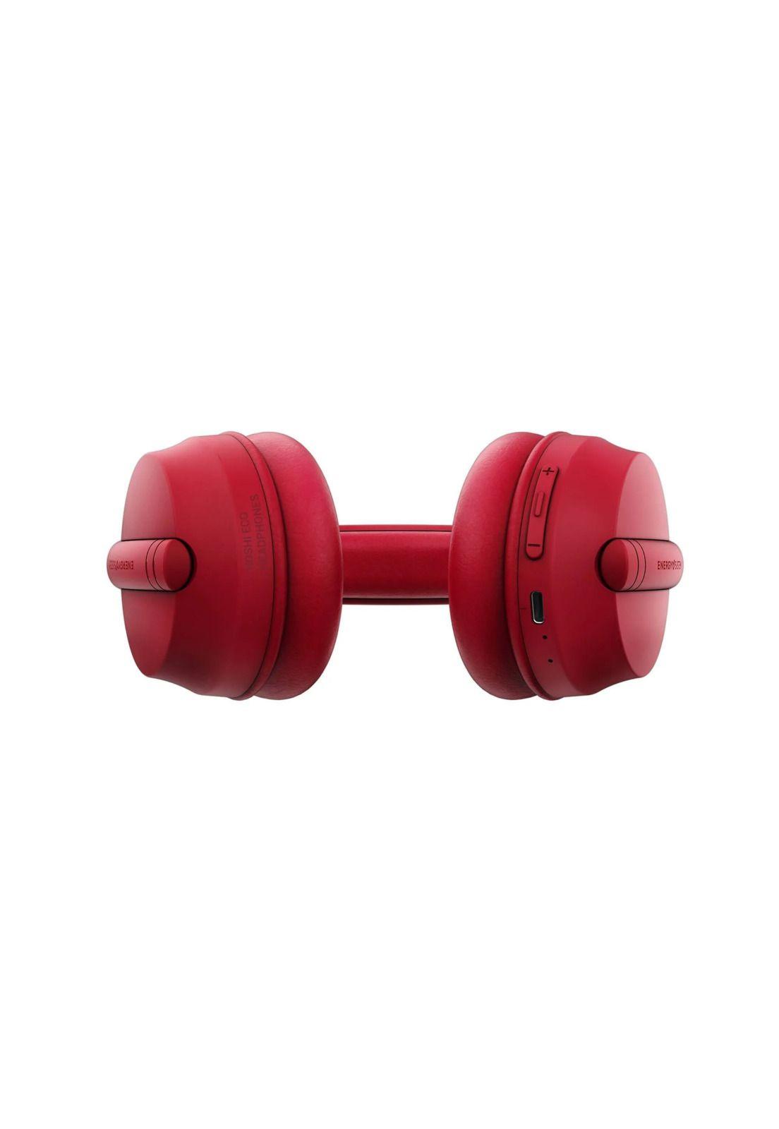 Audífonos Energy Sistem HOSHI Rojo Autonomía 23H + Assistant-3