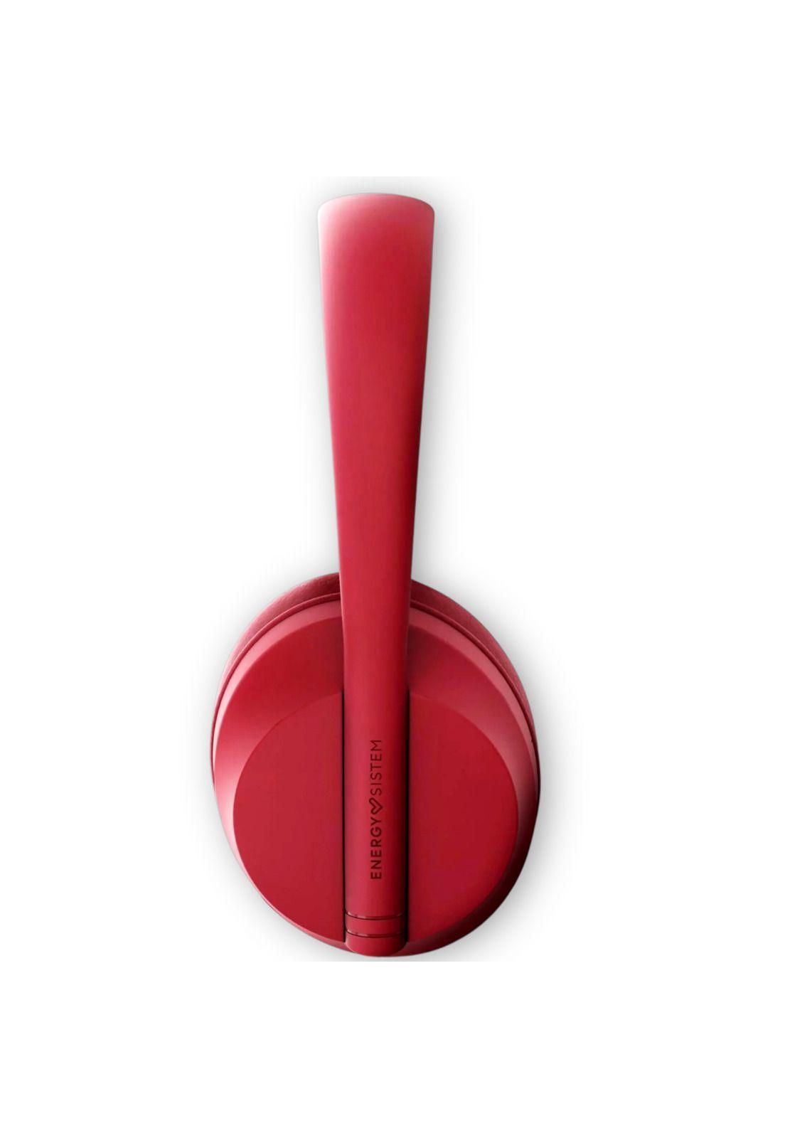 Audífonos Energy Sistem HOSHI Rojo Autonomía 23H + Assistant-4