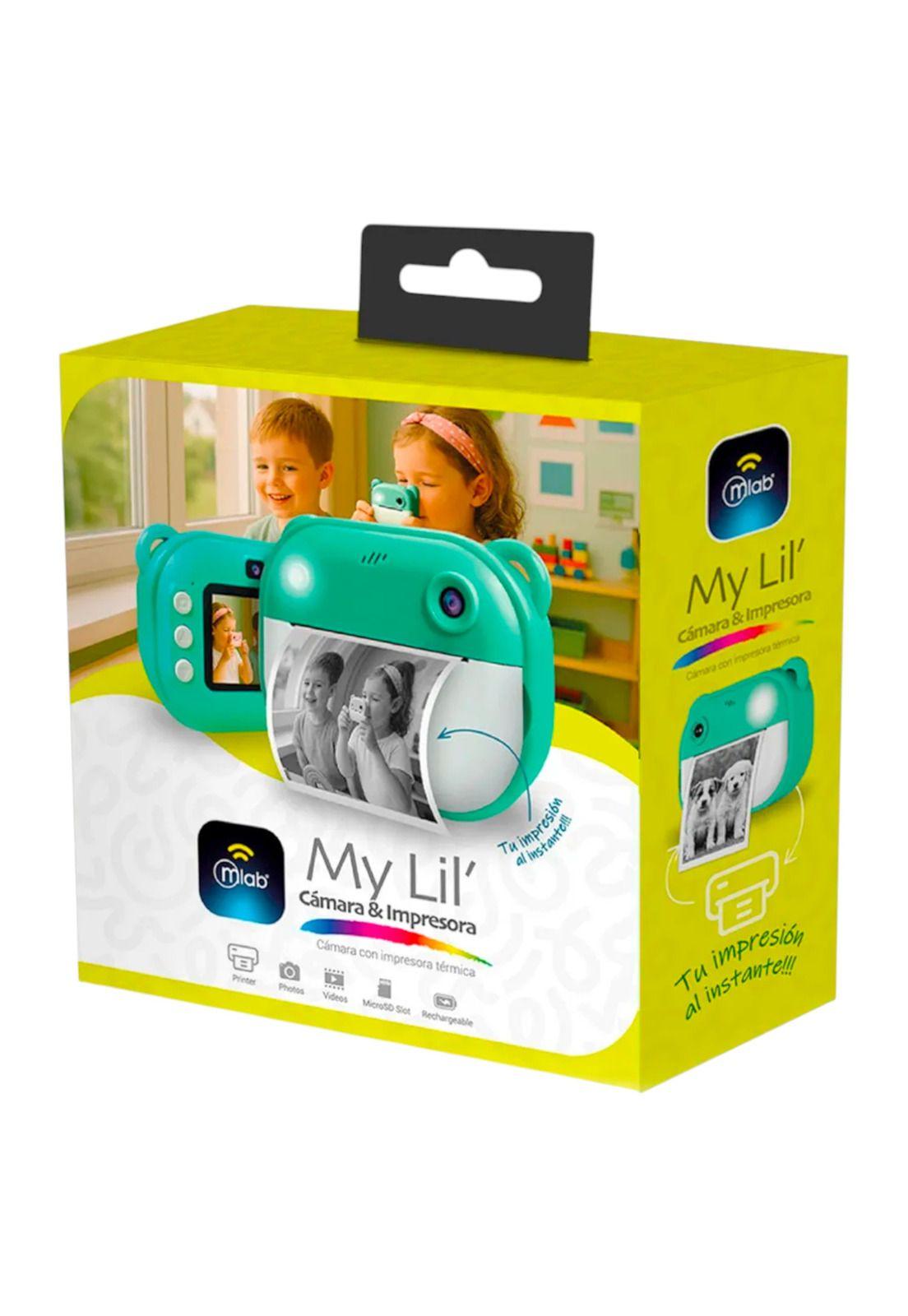 Cámara Instantánea Kinder Kids My LIL MLAB  8 MPX  B & N-5