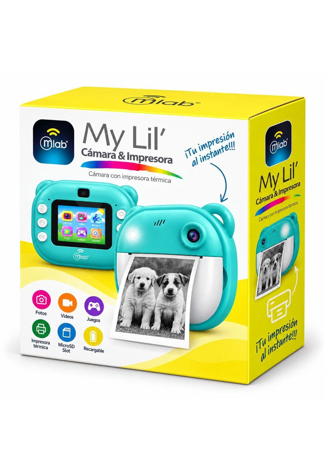Cámara Instantánea Kinder Kids My LIL MLAB  8MPX  B & N-7
