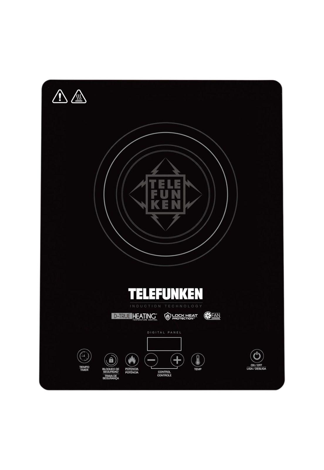 Cocina Eléctrica Encimera de Inducción Touch 2100W/ 60°/240°-2