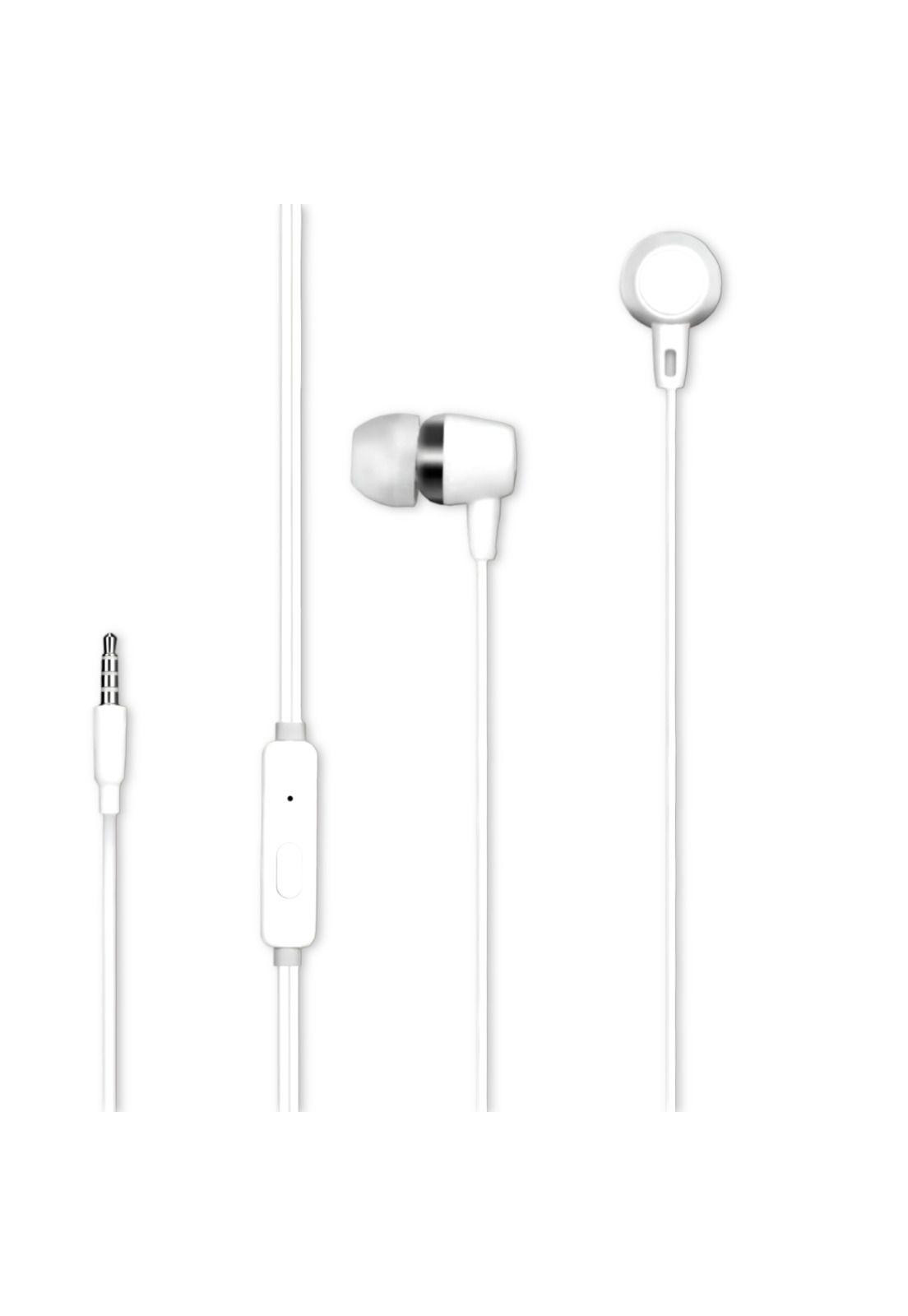 Audífonos In Ear HP Con Manos Libres Blancos DHE-7000-5