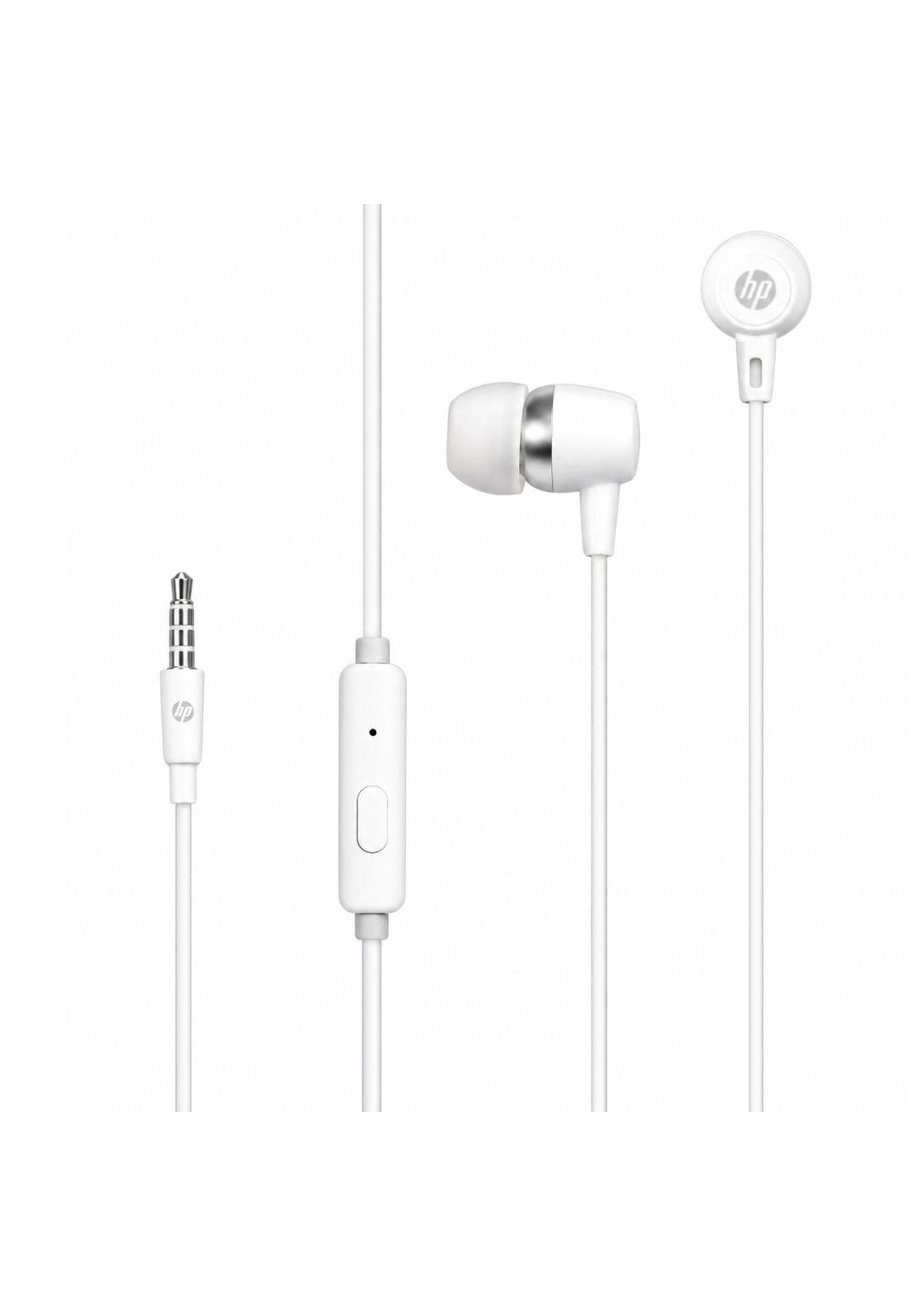 Audífonos In Ear HP Con Manos Libres Blancos DHE-7000-2