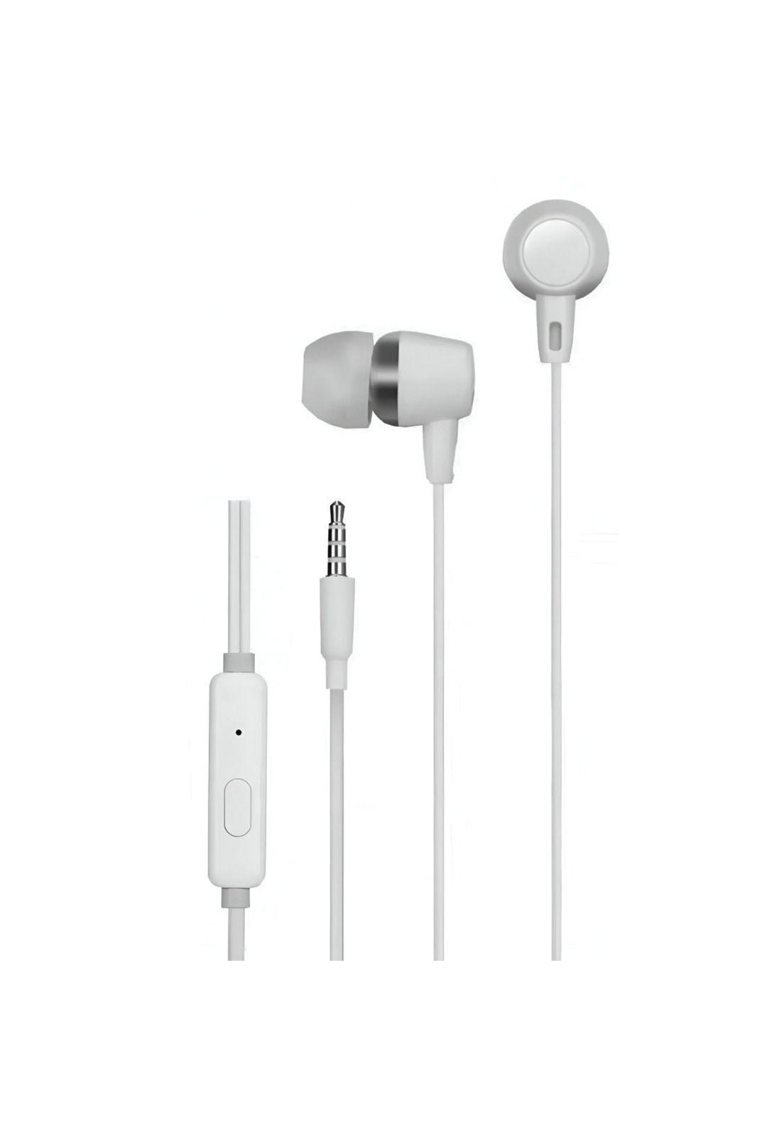 Audífonos In Ear HP Con Manos Libres Blancos DHE-7000-5