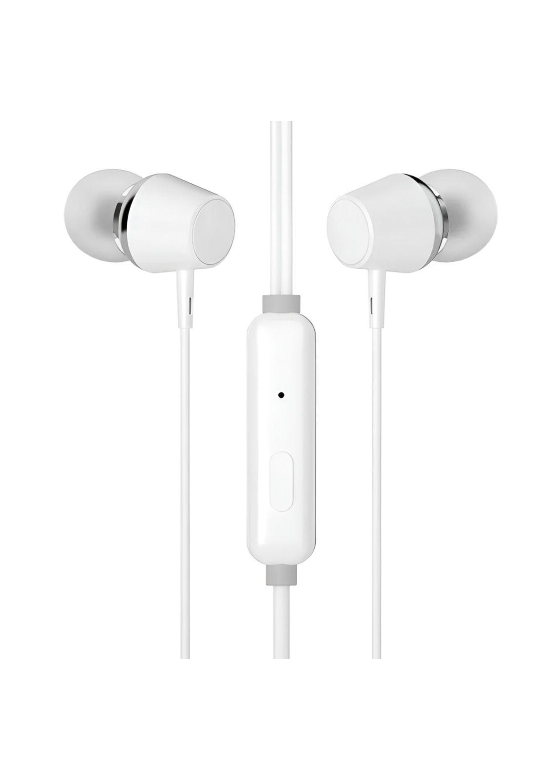 Audífonos In Ear HP Con Manos Libres Blancos DHE-7000-6
