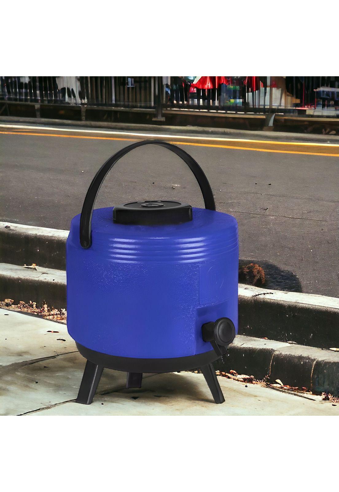 Maxi Termo 6 Litros Termolar Azul para Agua Caliente y Fria-7