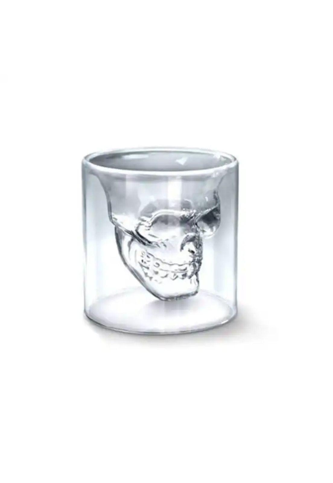 Pack de 4 Vasos para Whiskey Calavera Maya 150ML Doble Fondo-5