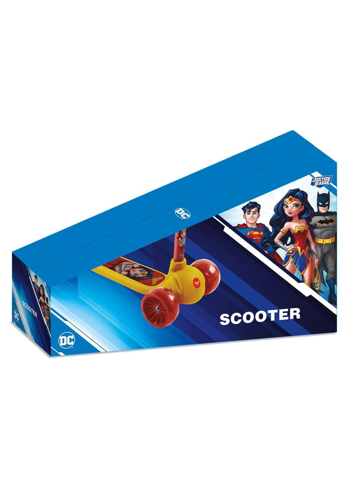 Scooter Infantil Reforzado Superman DC Comics de 3 Ruedas-5