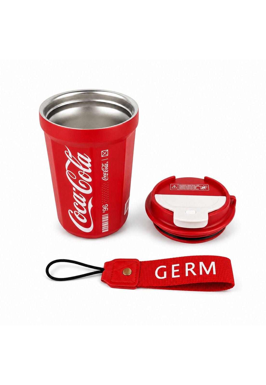 Vaso Termico MUG Germ Coca-Cola Acero Inoxidable 390ML Red-3