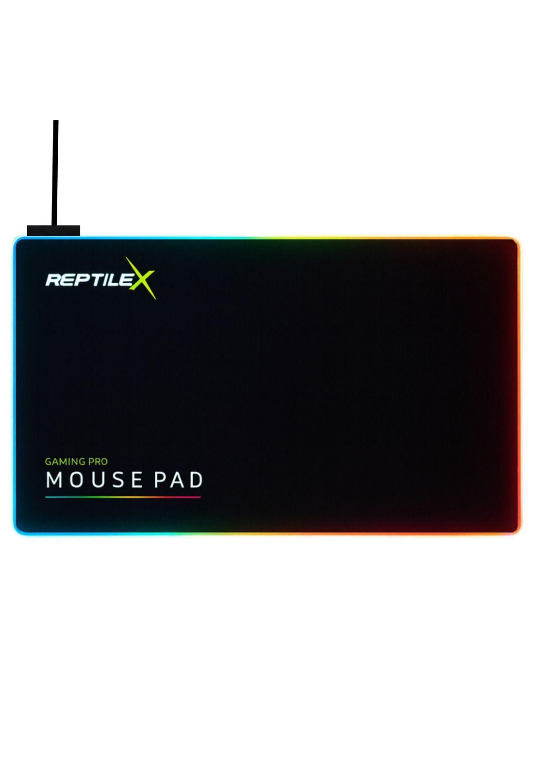 Mouse Pad Gamer Reptilex con IluminaciónRgb 250X350mm Rx0023-0