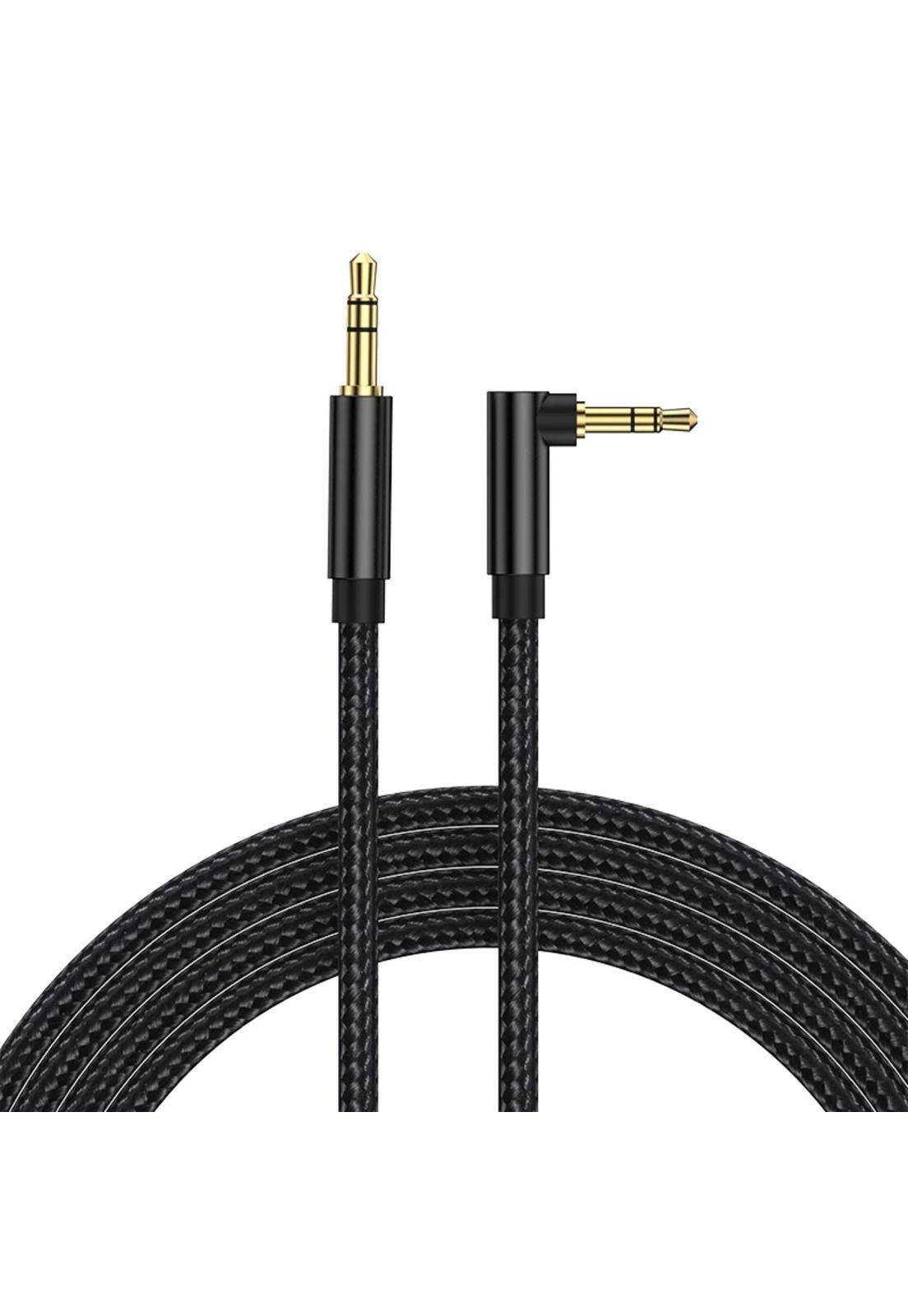 Cable De Audio Premium 1x1 Jack 3.5mm Acordonado 3MT-0