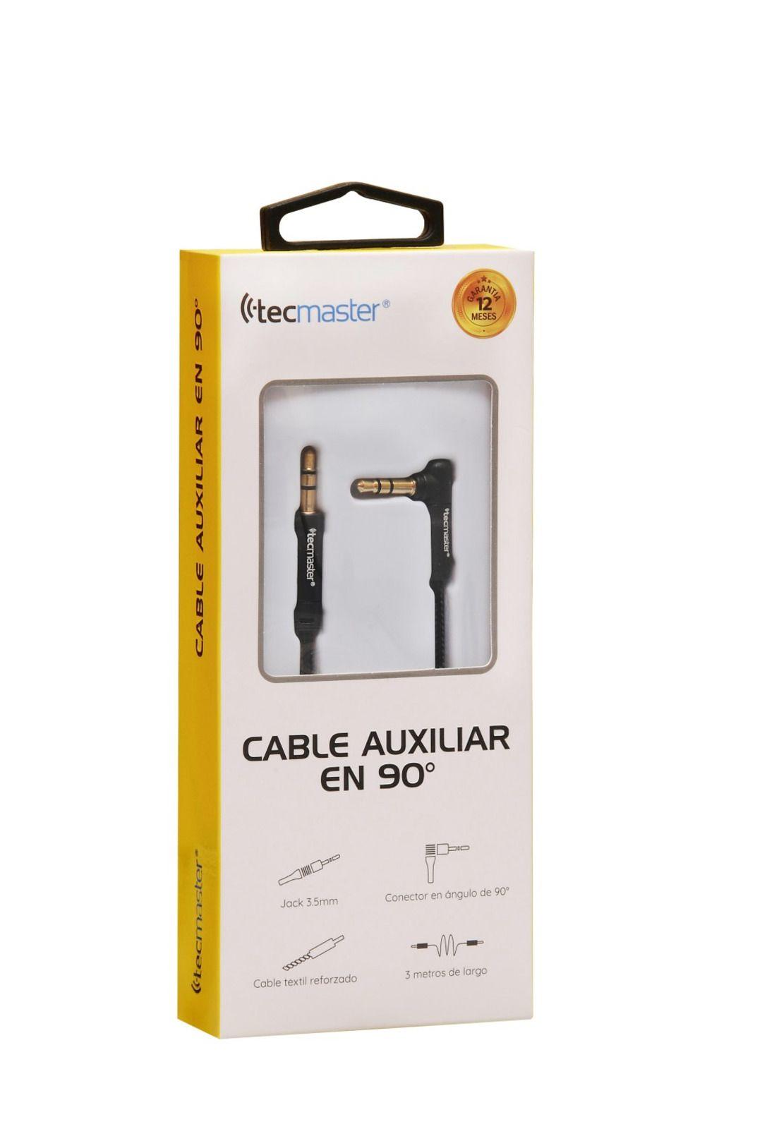 Cable De Audio Premium 1x1 Jack 3.5mm Acordonado 3MT-6