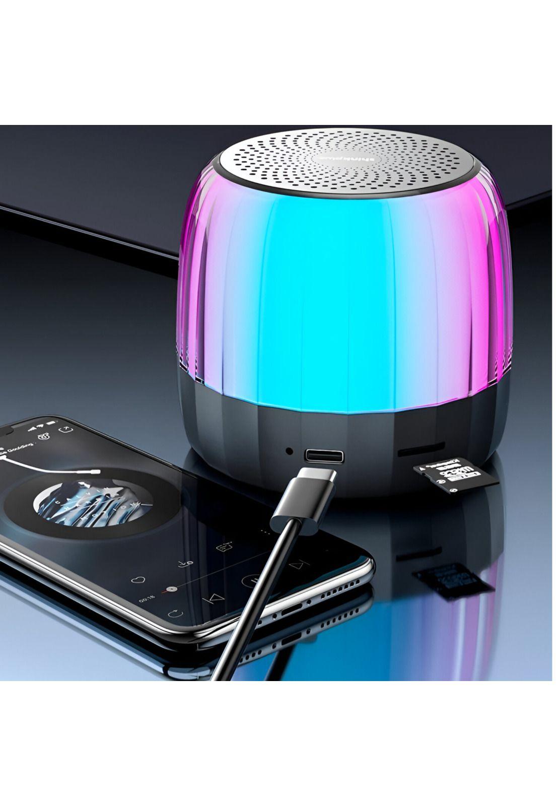 Parlante Portátil Bluetooth Lenovo K3 PLUS  FULL RGB USB-C-2