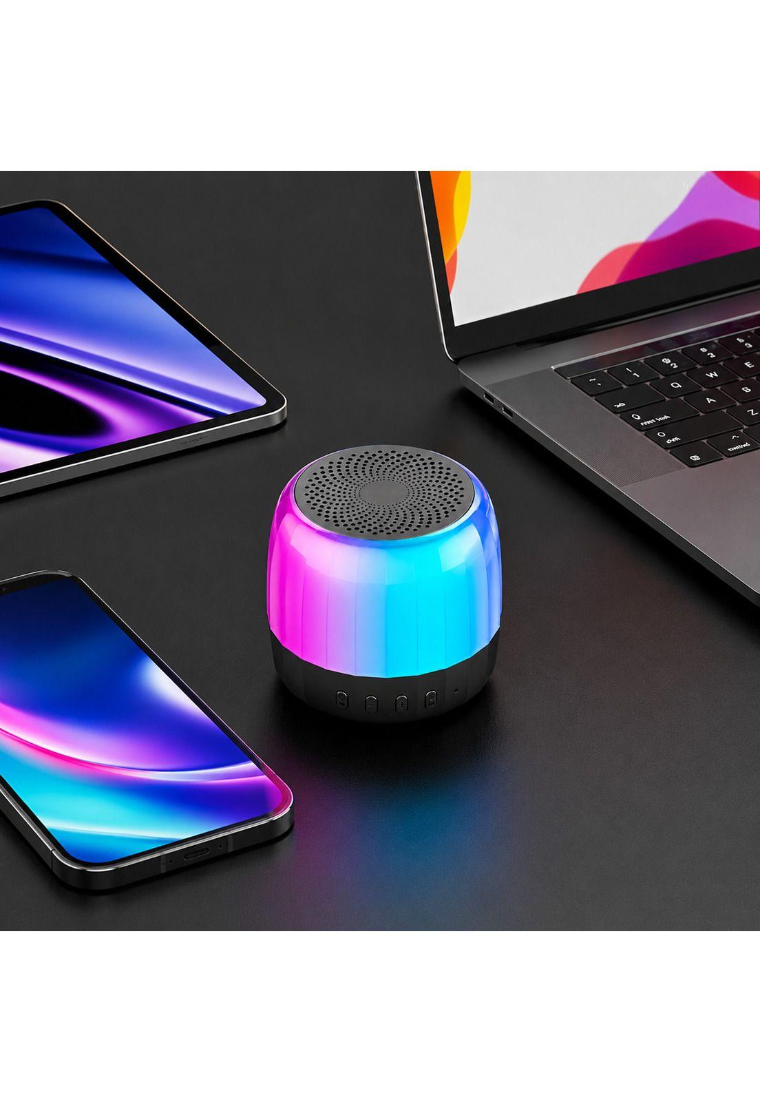 Parlante Portátil Bluetooth Lenovo K3 PLUS  FULL RGB USB-C-3