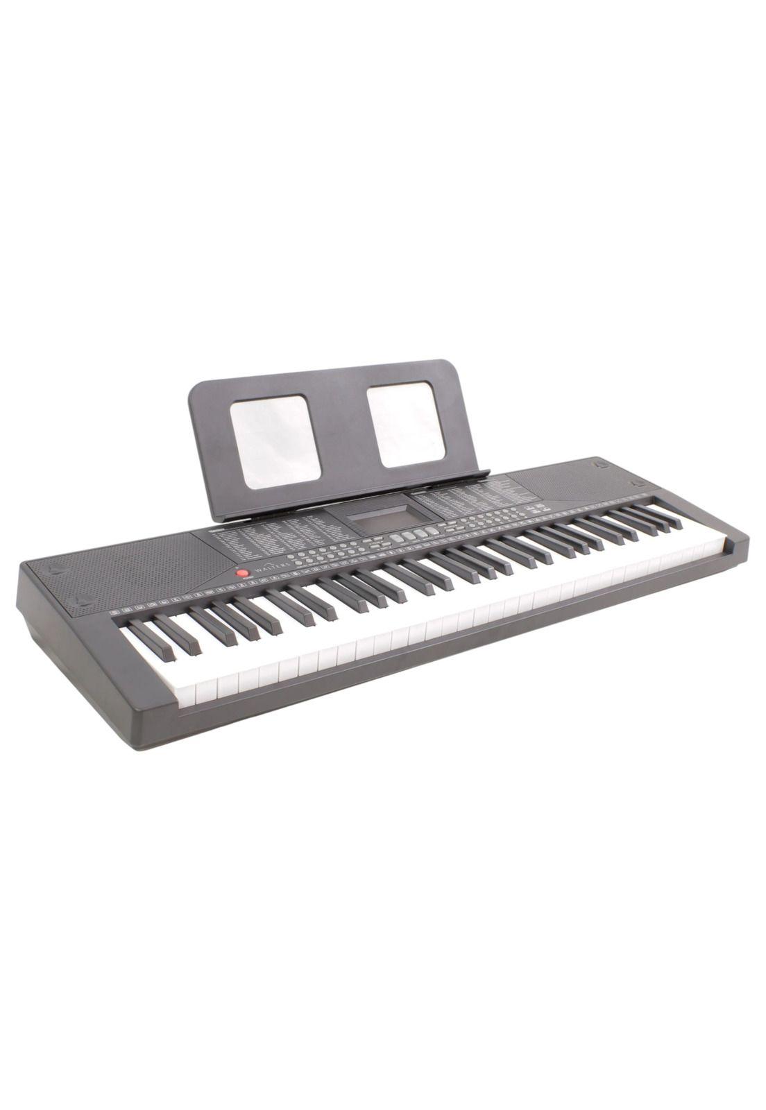 Teclado Musical Walters de 61 Notas con Display LED WPK-683B-3