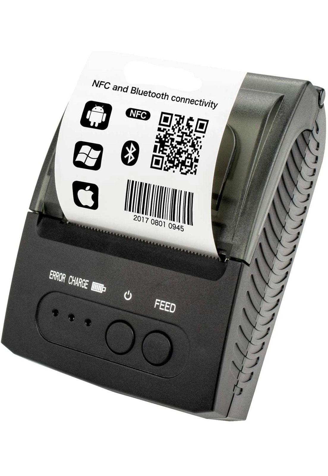 Impresora Térmica Portátil 58mm para Smartphone BT UT-PRT58B-4