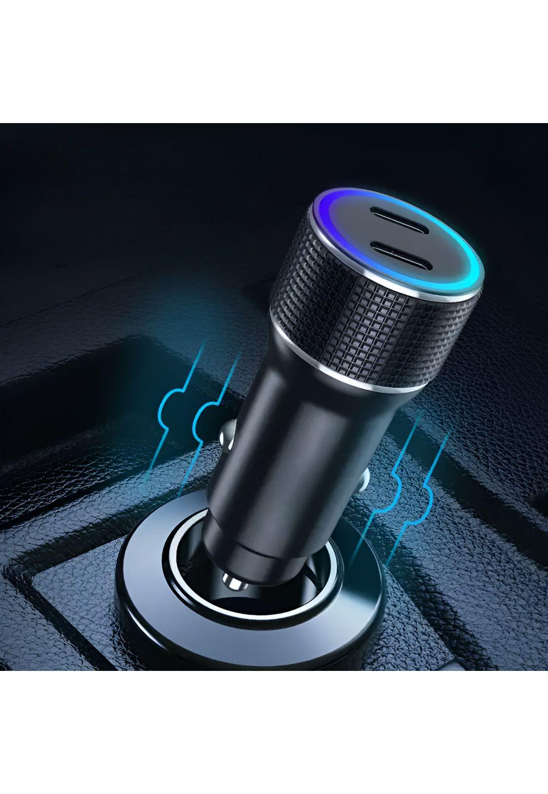 Cargador USB-C para Auto Dual Port Power Delivery 40W TM-200542-3